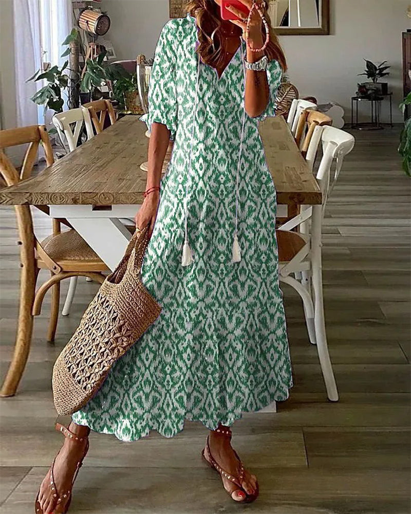 Flattering Boho Chic Dress