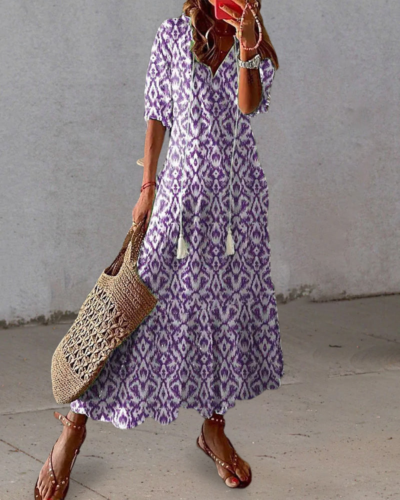 Flattering Boho Chic Dress