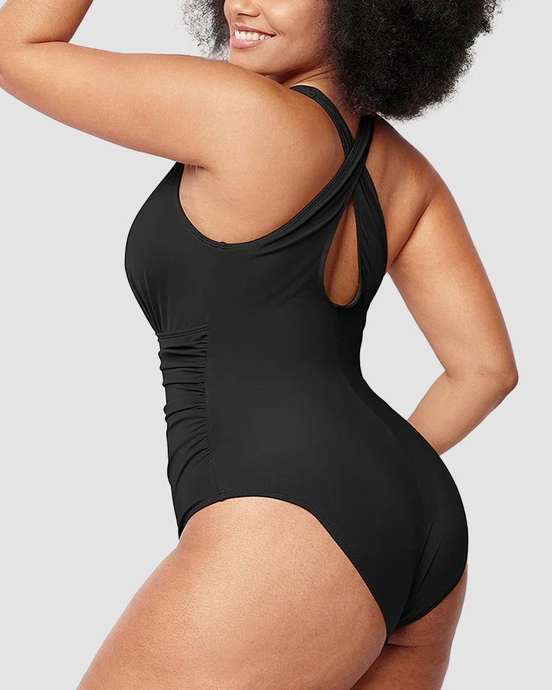 Sculpted Confidence Plunge Swimsuit