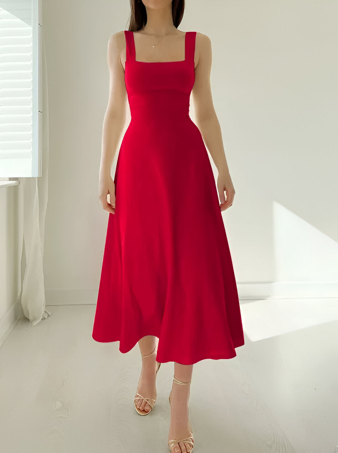 Effortless Chic Midi Dress
