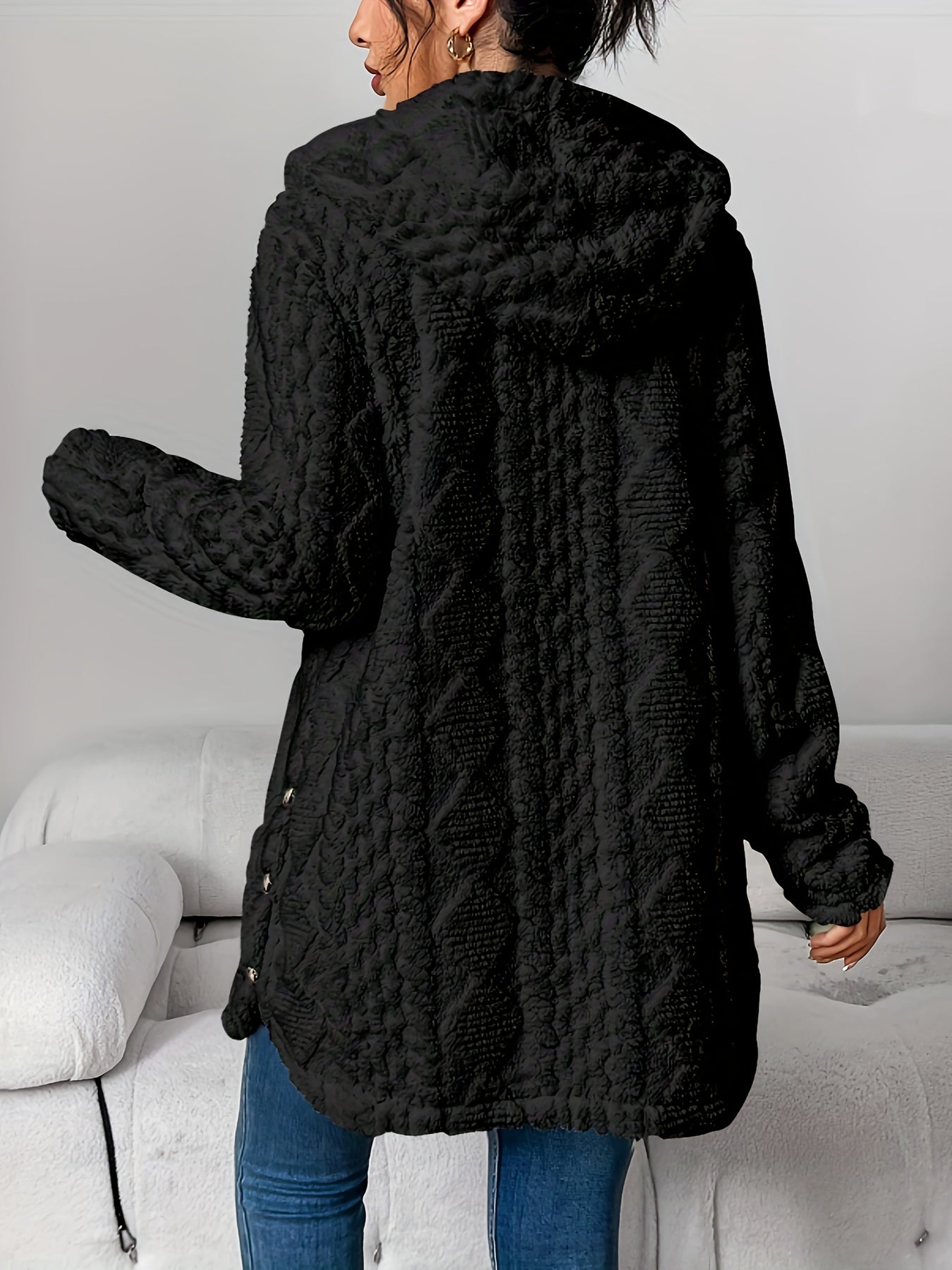 Cozy-Fleece Cardigan