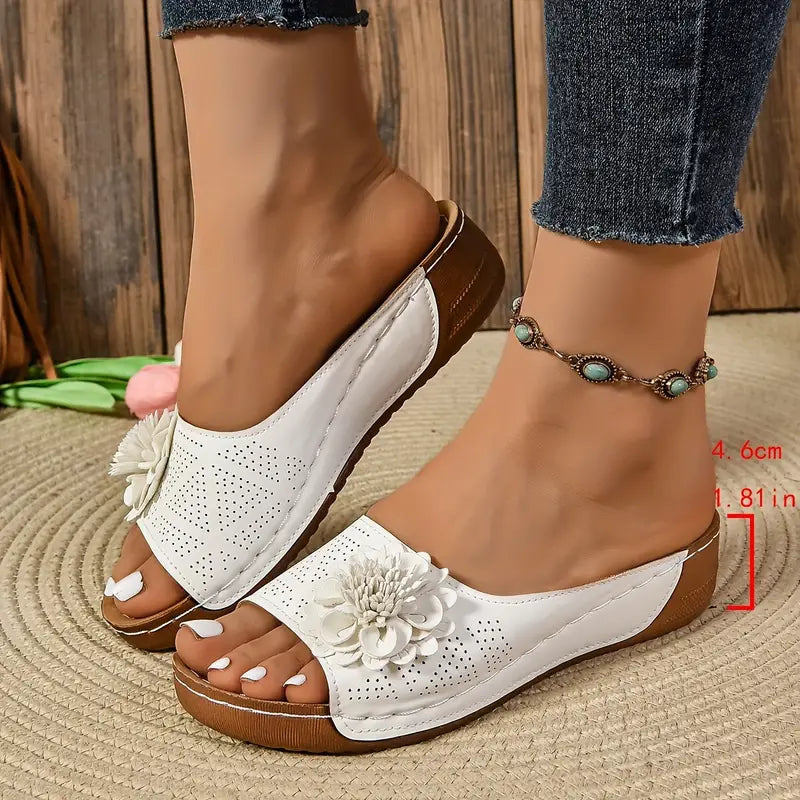 All-Day Floral Comfort Sandals