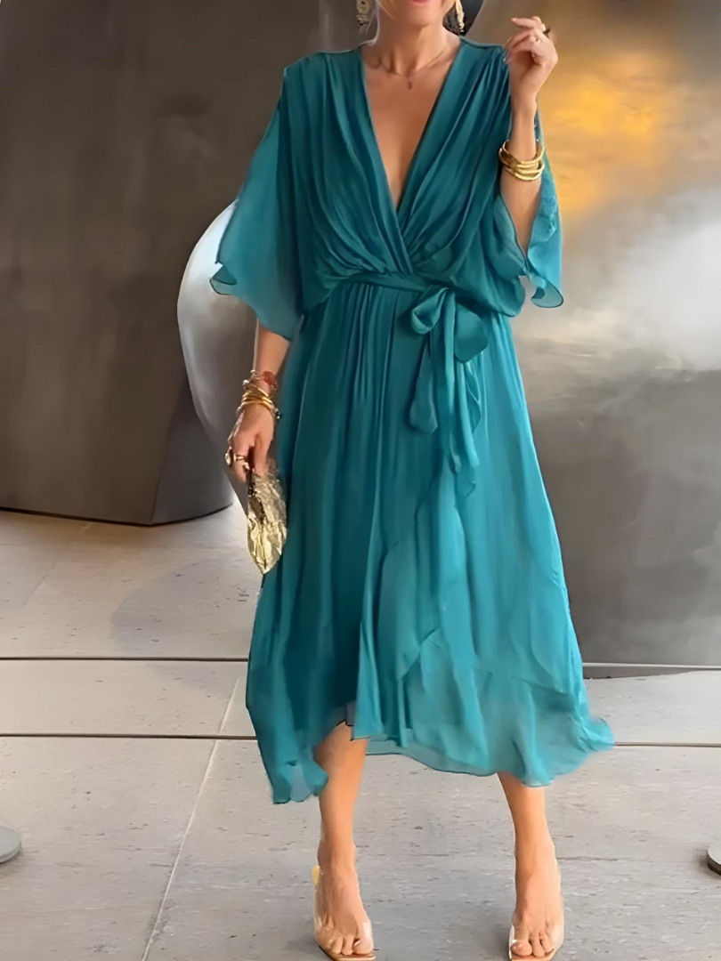 Elegant Cooling Summer Dress