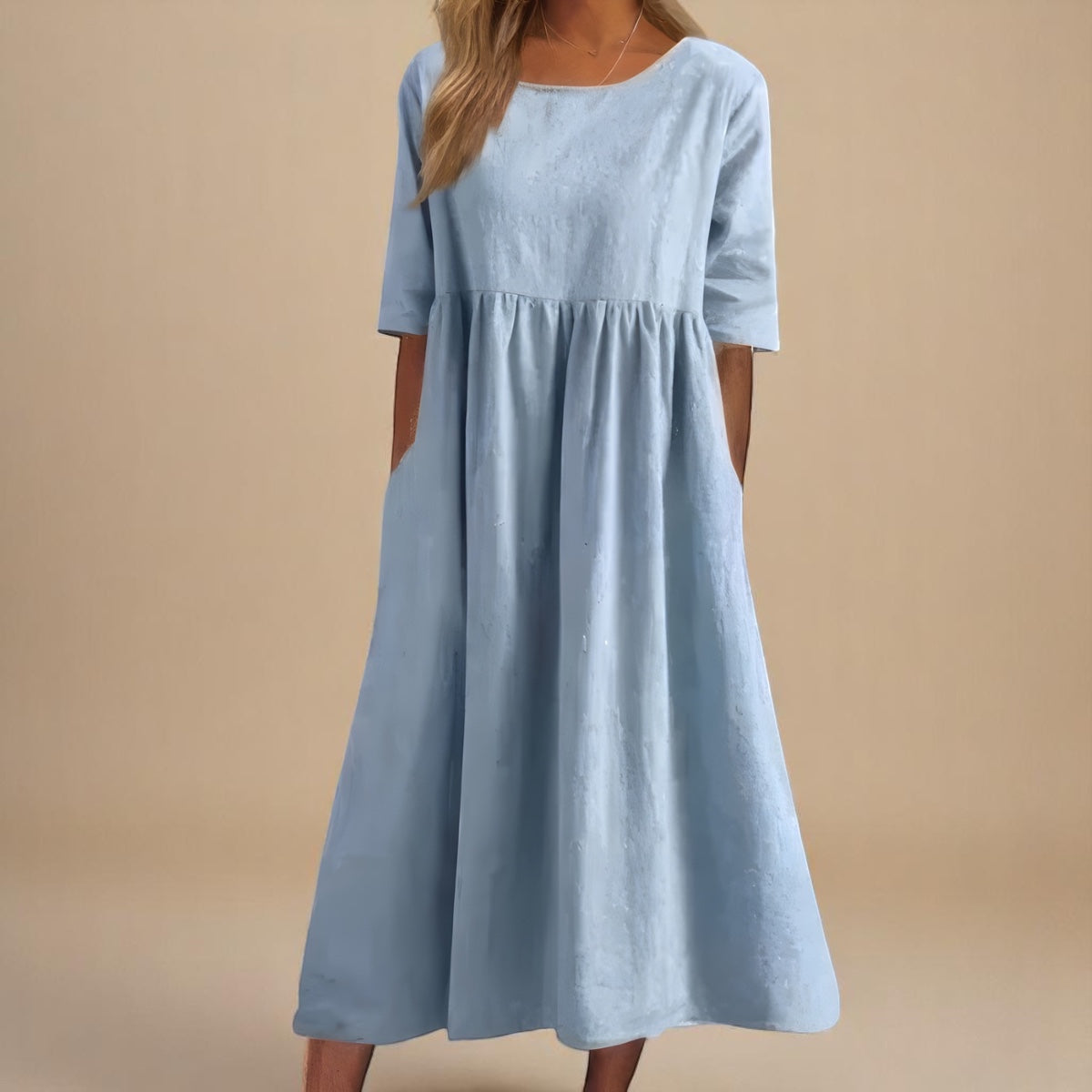 Breezy Cotton Dress for Effortless Days