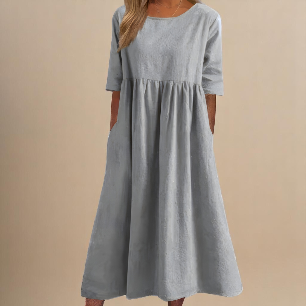 Breezy Cotton Dress for Effortless Days