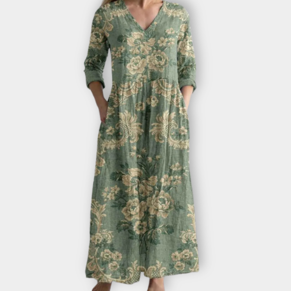 Effortless Floral Day Dress