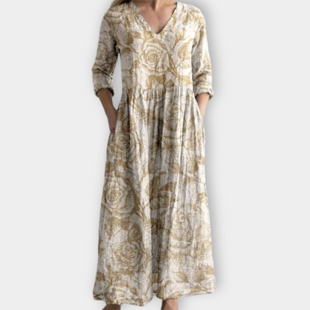 Effortless Floral Day Dress