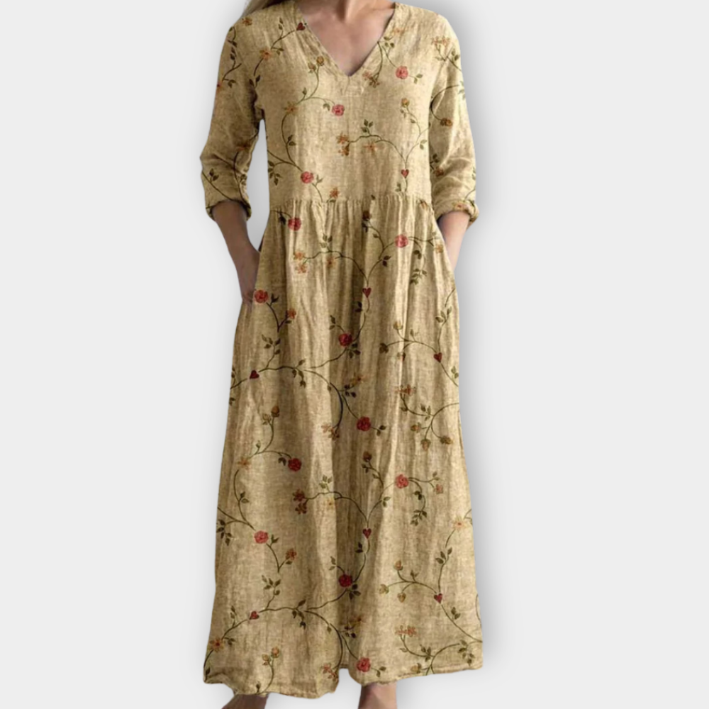 Effortless Floral Day Dress