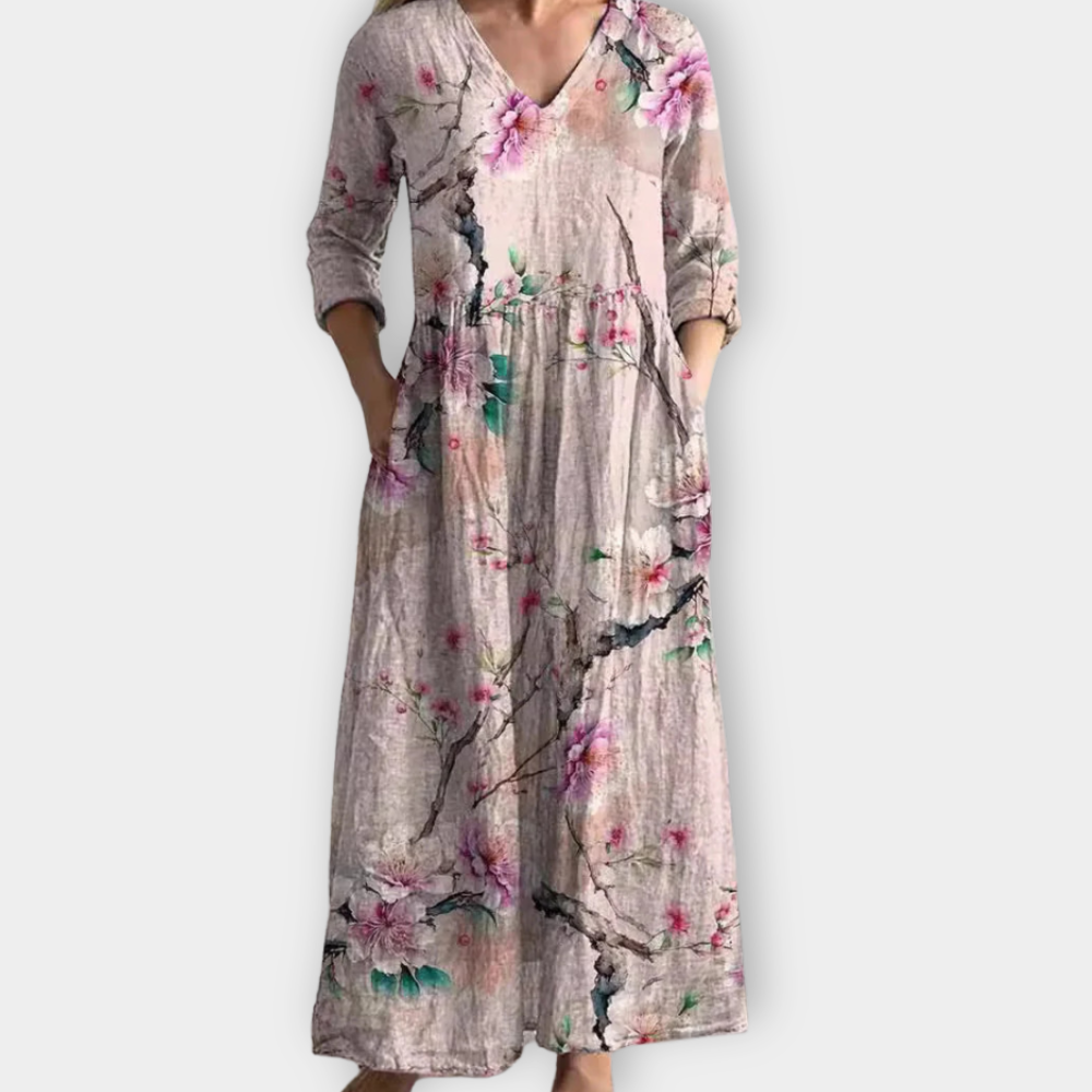 Effortless Floral Day Dress
