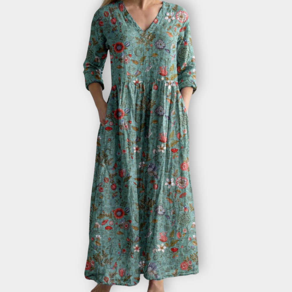Effortless Floral Day Dress
