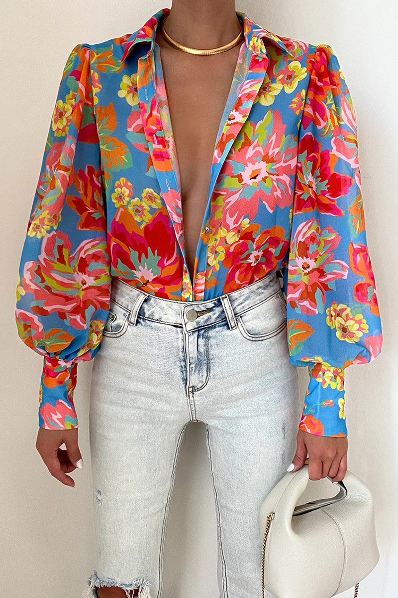 Effortless Elegance Floral Blouse