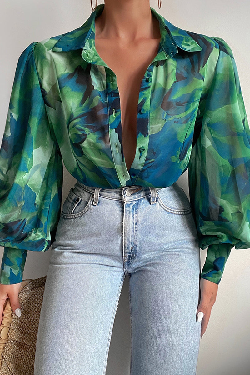 Effortless Elegance Floral Blouse