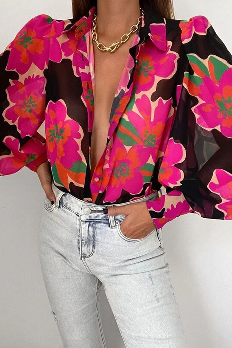 Effortless Elegance Floral Blouse