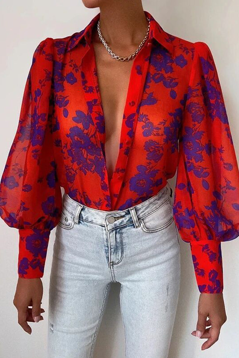 Effortless Elegance Floral Blouse