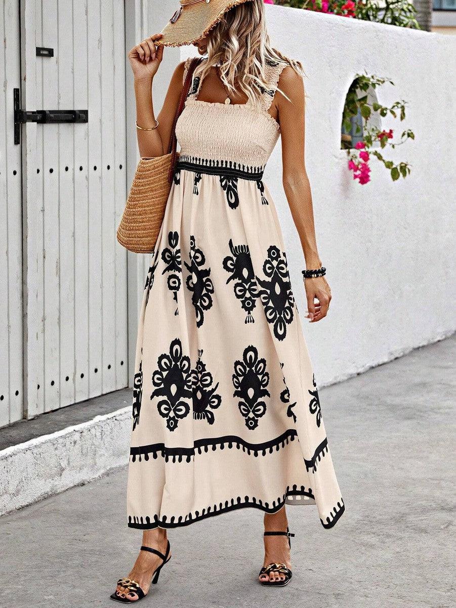 Effortless Boho Beach Dress