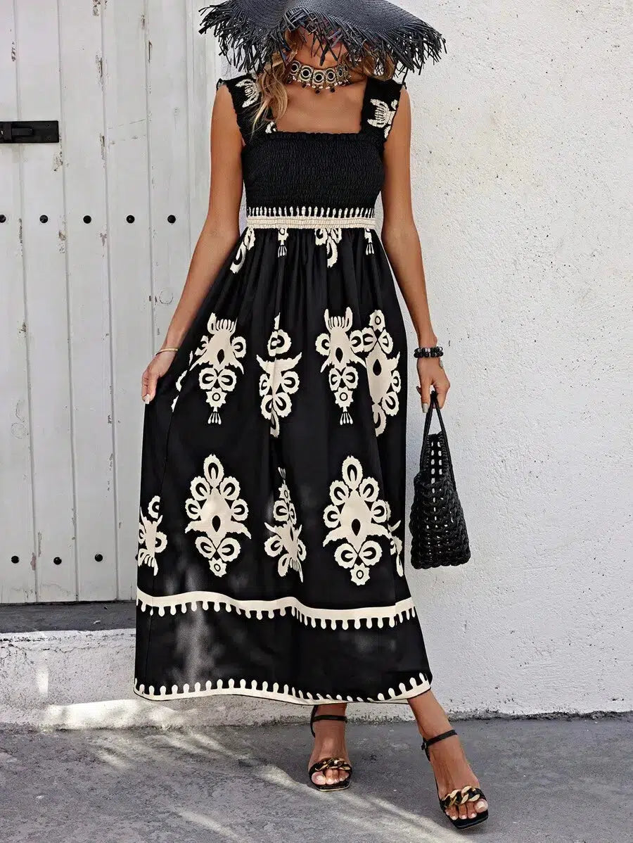 Effortless Boho Beach Dress