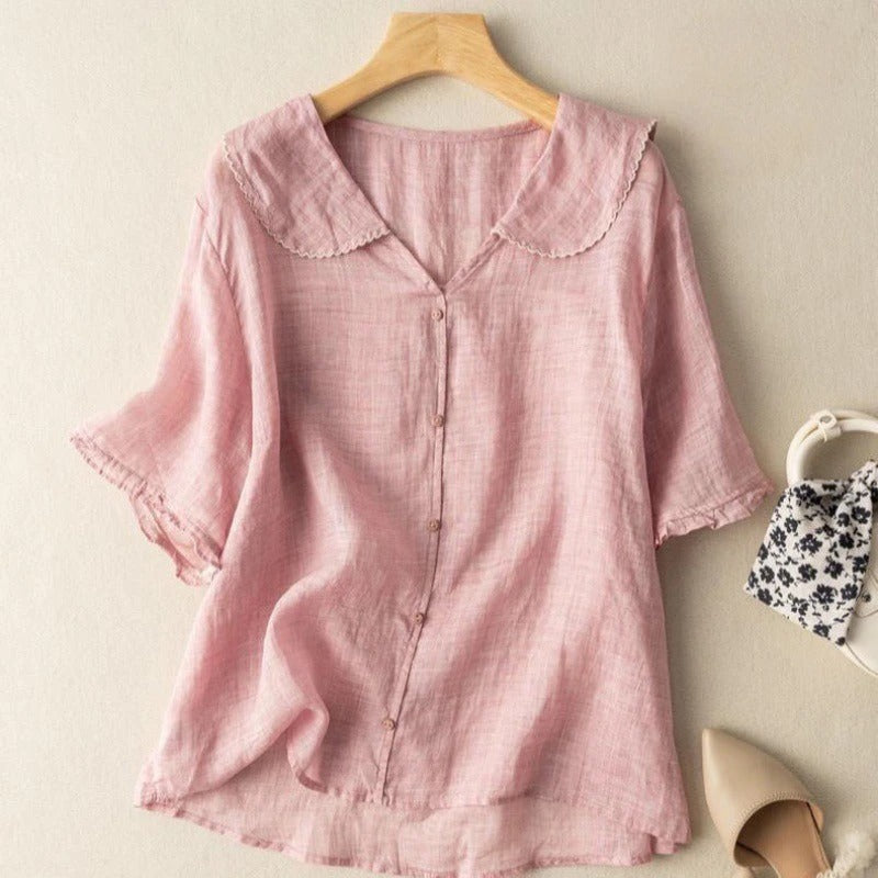 Featherlight Elegance Blouse