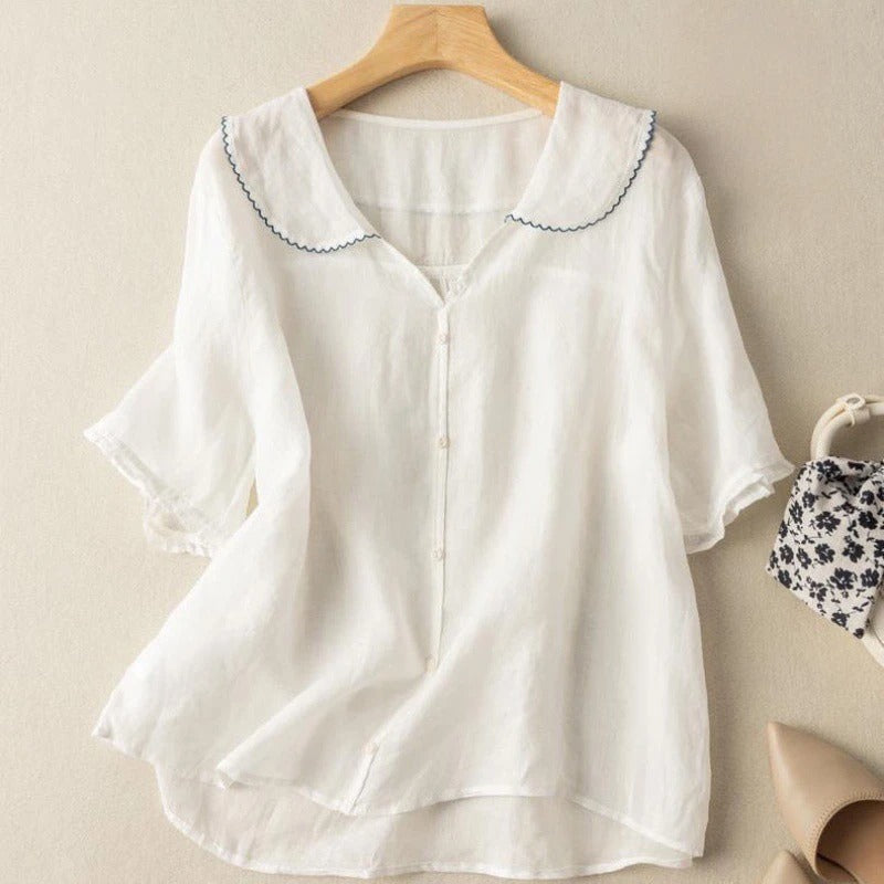Featherlight Elegance Blouse