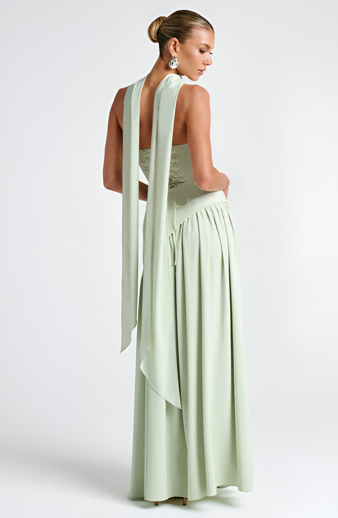 Bold Asymmetric Maxi Dress