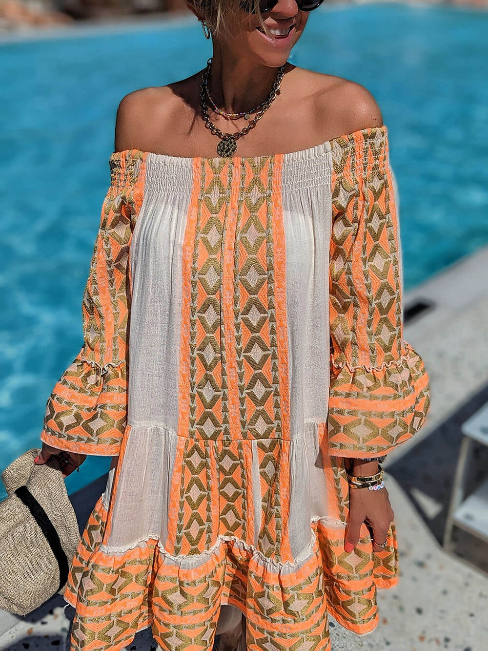 Effortless Boho Mini Dress