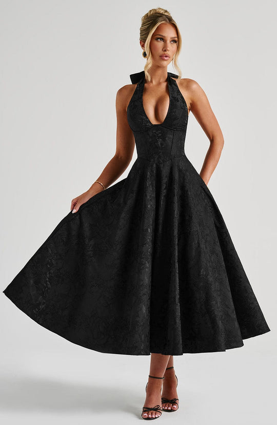 Effortless Romantic Midi Dress