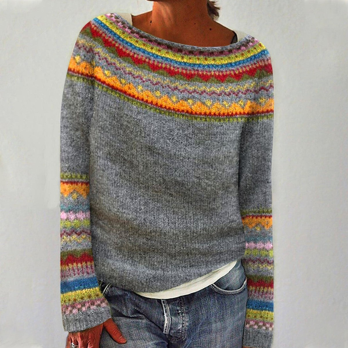 Retro-Cozy Sweater