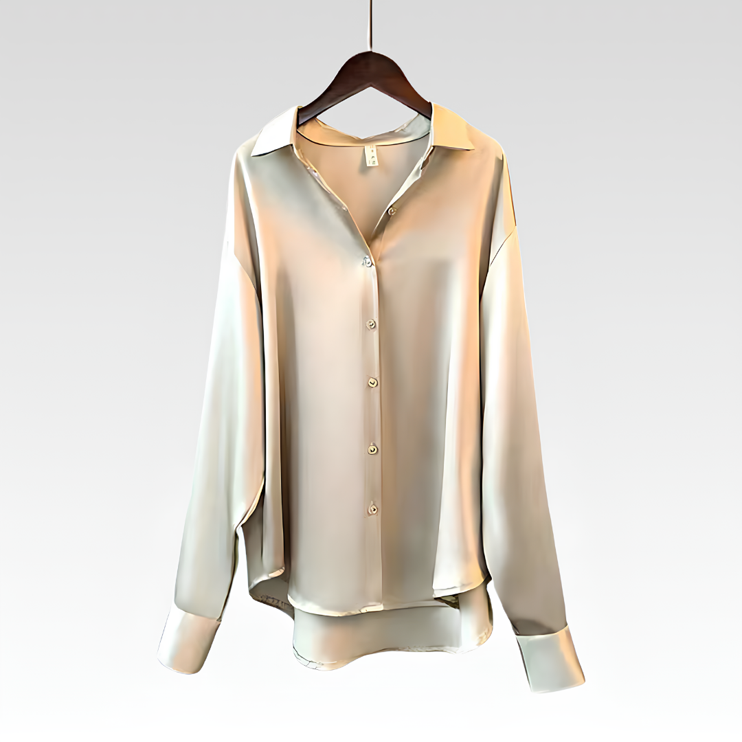 Elegant Satin Comfort Shirt