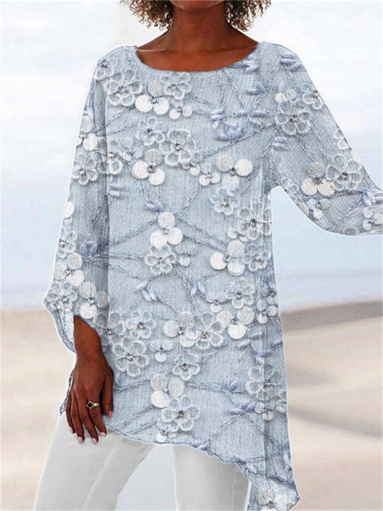 Resort-Ready Radiant Bloom Top