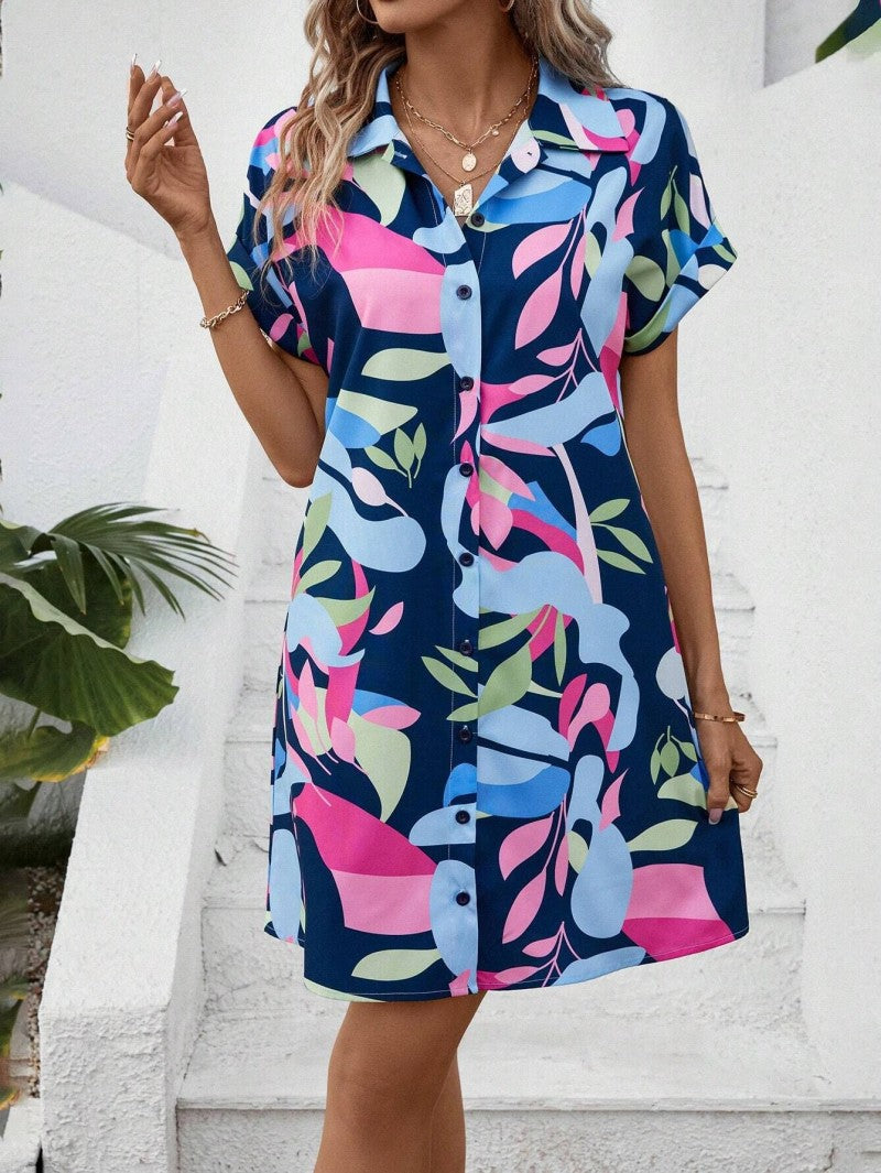 Vibrant Button-Down for Everyday Chic