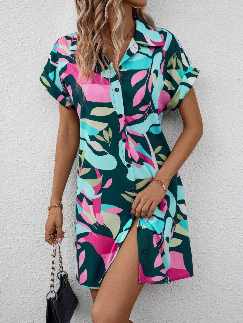 Vibrant Button-Down for Everyday Chic