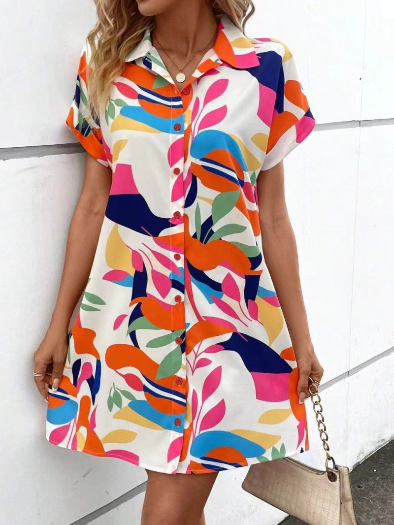 Vibrant Button-Down for Everyday Chic