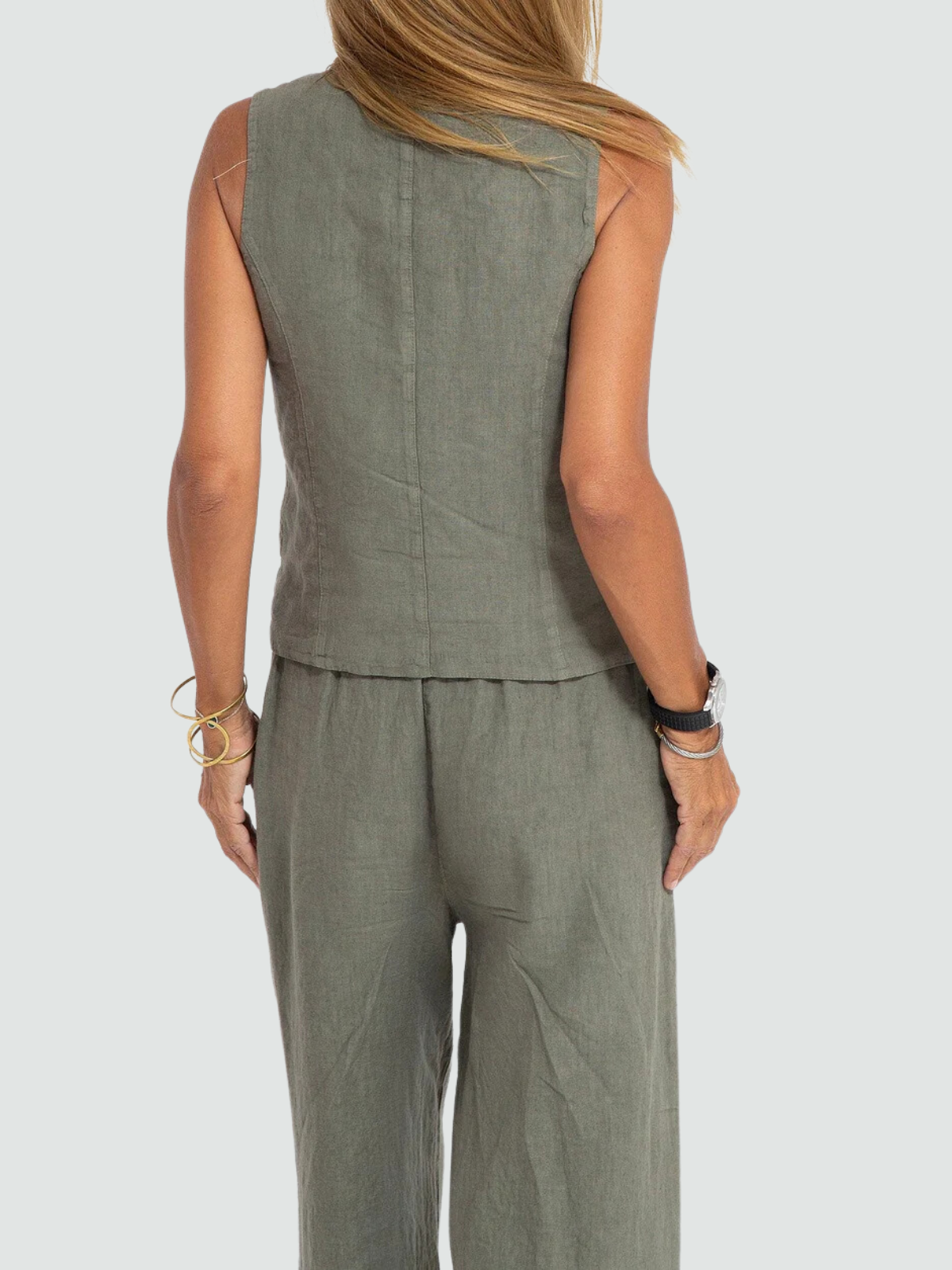 Effortless Chic Cotton Linen Set