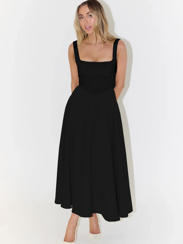 Figure Enhancing Midi Dress