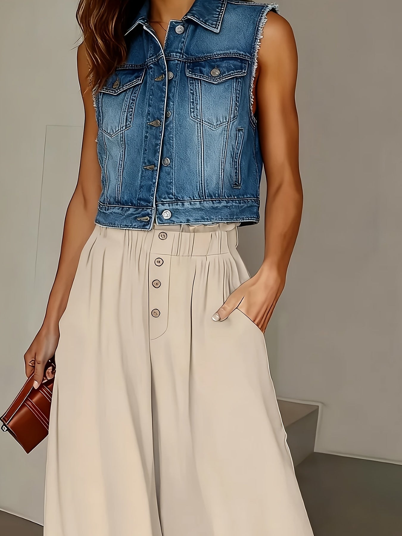 Flattering Wide-Leg Trousers