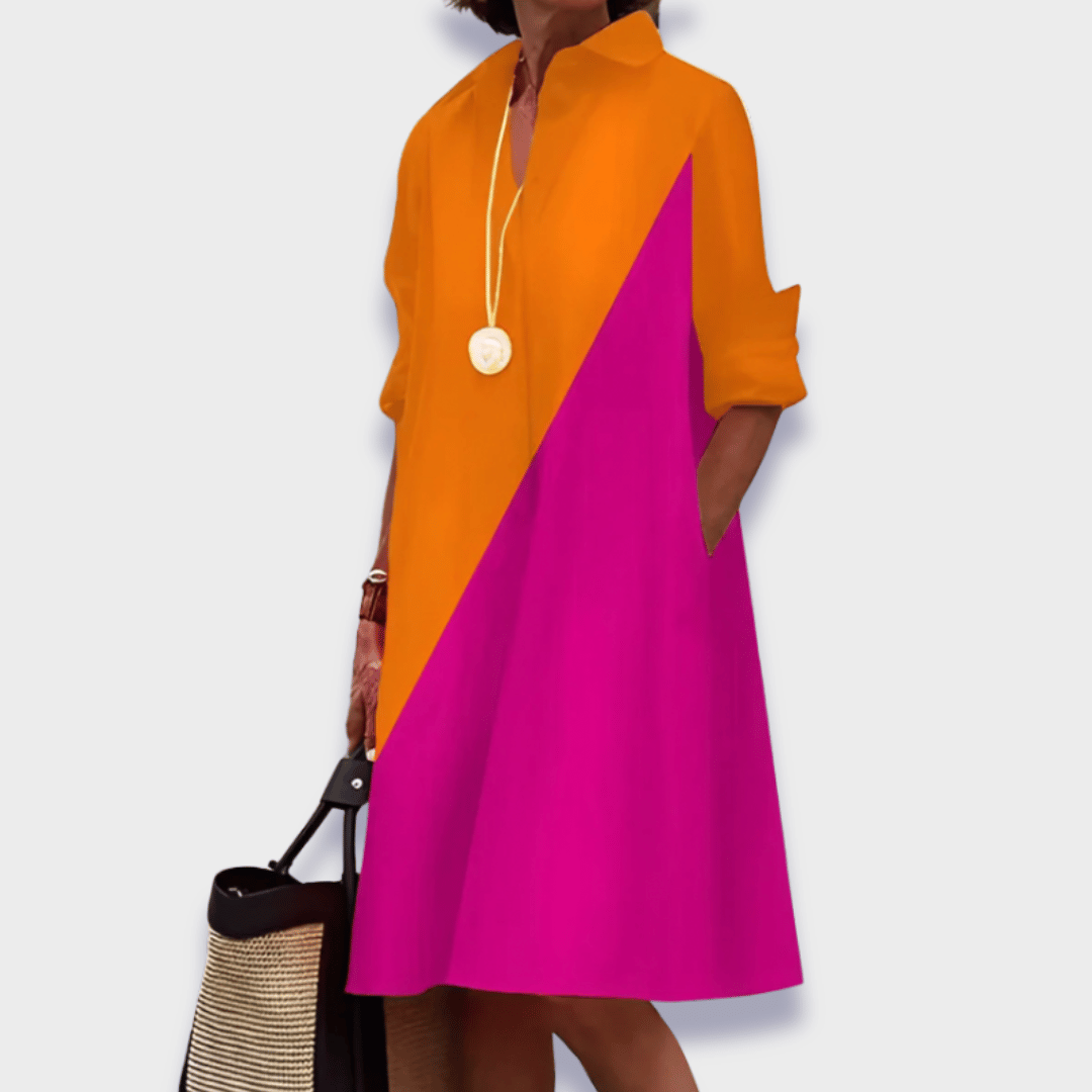 Effortless Comfort Polo Dress