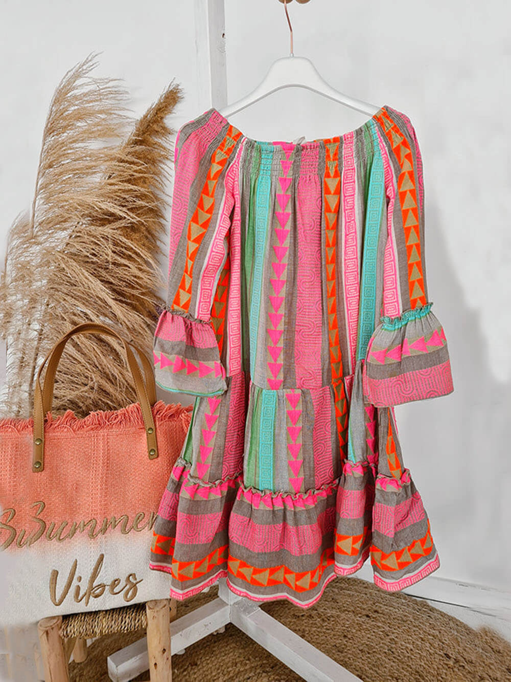 Effortless Boho Mini Dress