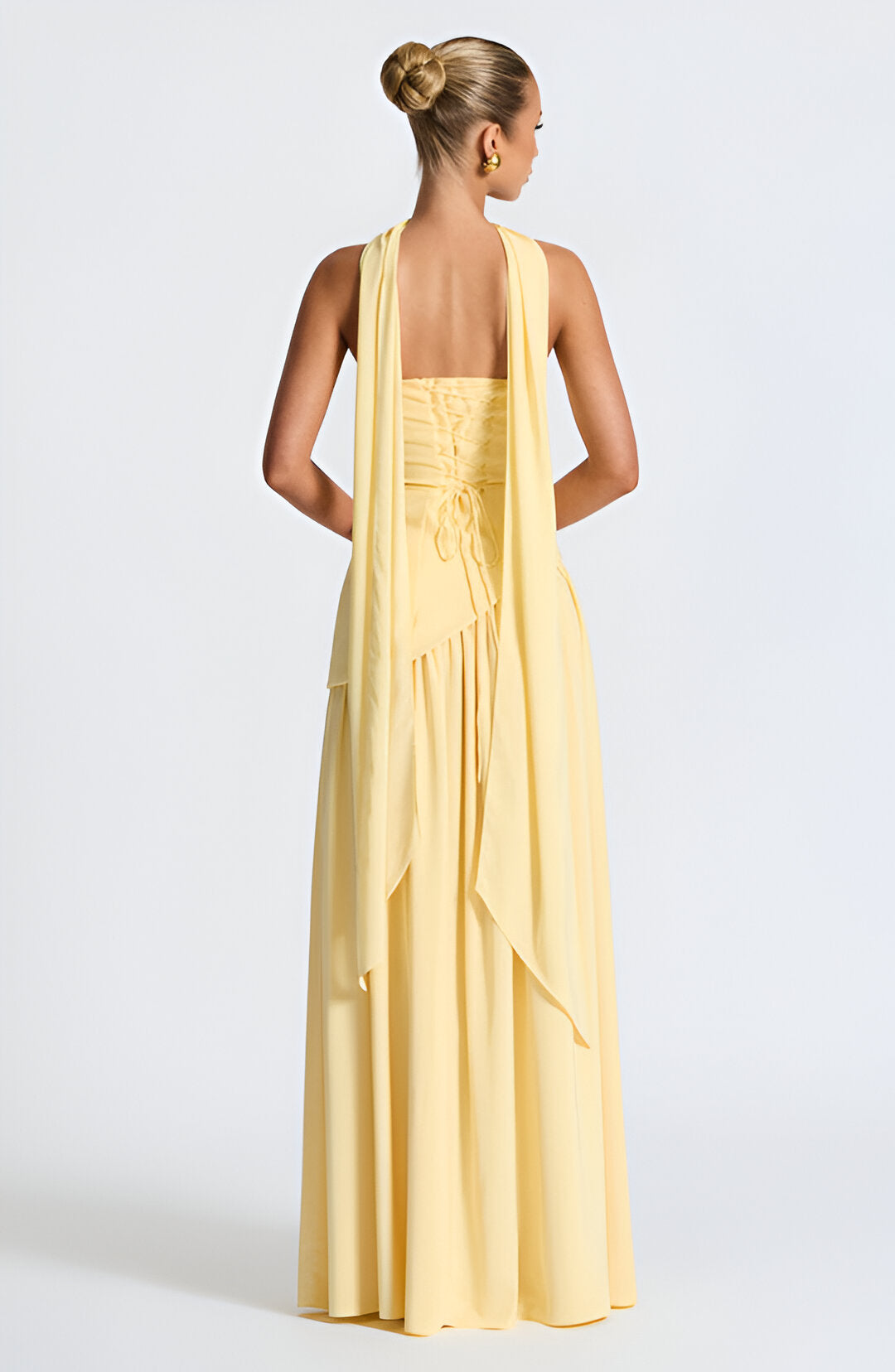 Bold Asymmetric Maxi Dress