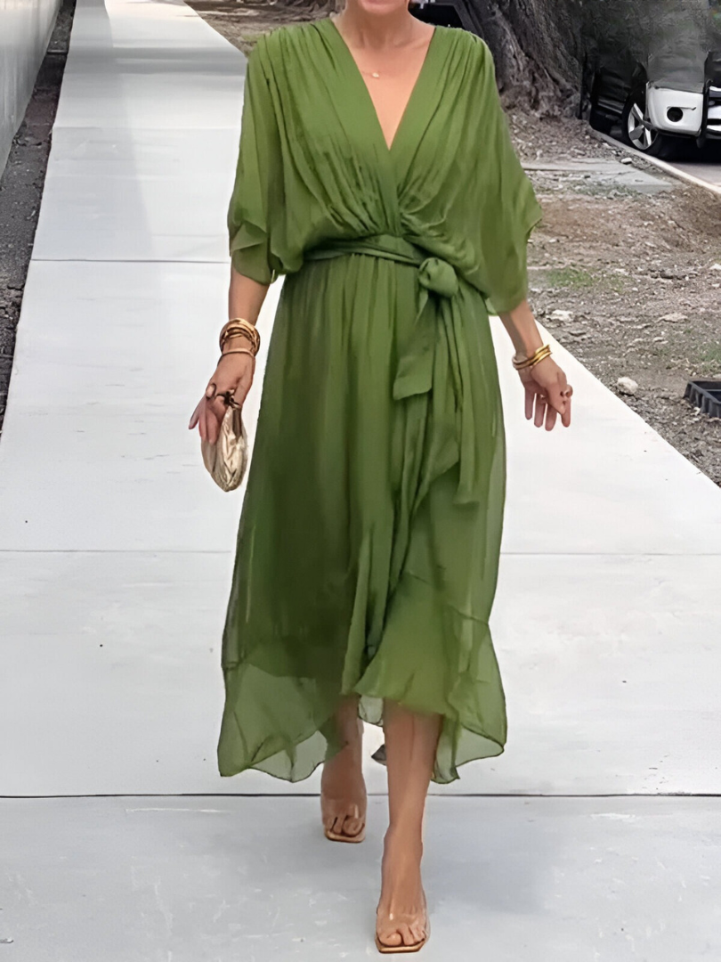 Elegant Cooling Summer Dress