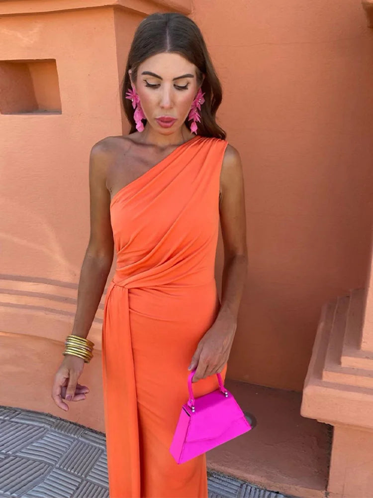 Flatter Your Curves Asymmetrical Dress
