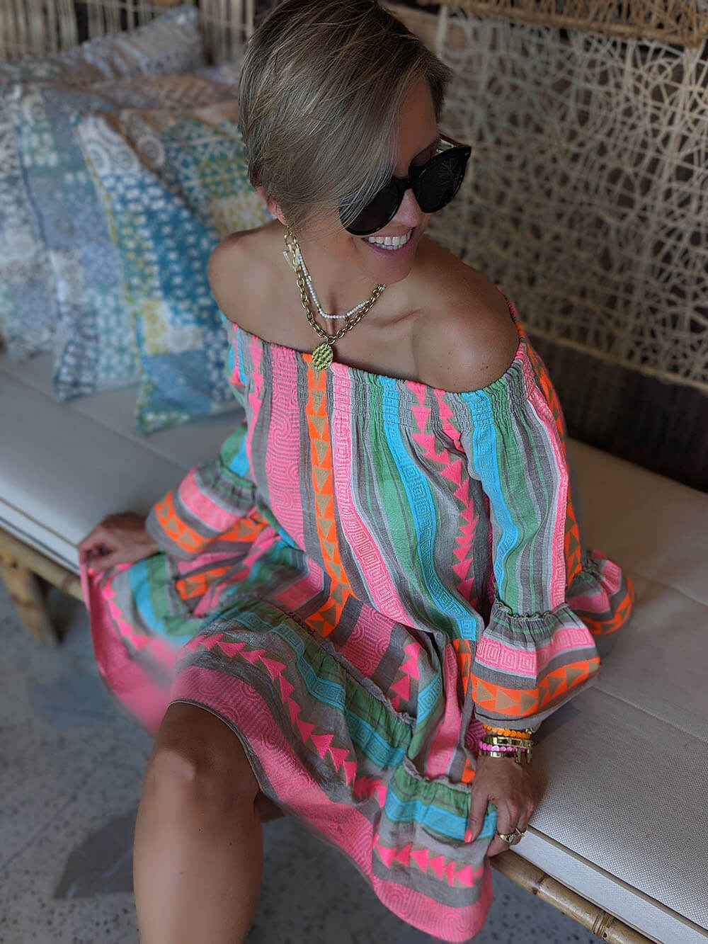 Effortless Boho Mini Dress