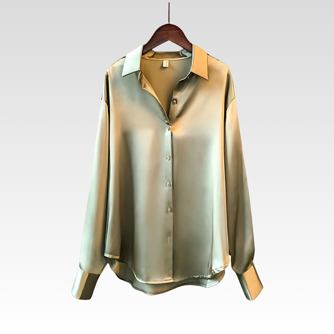 Elegant Satin Comfort Shirt