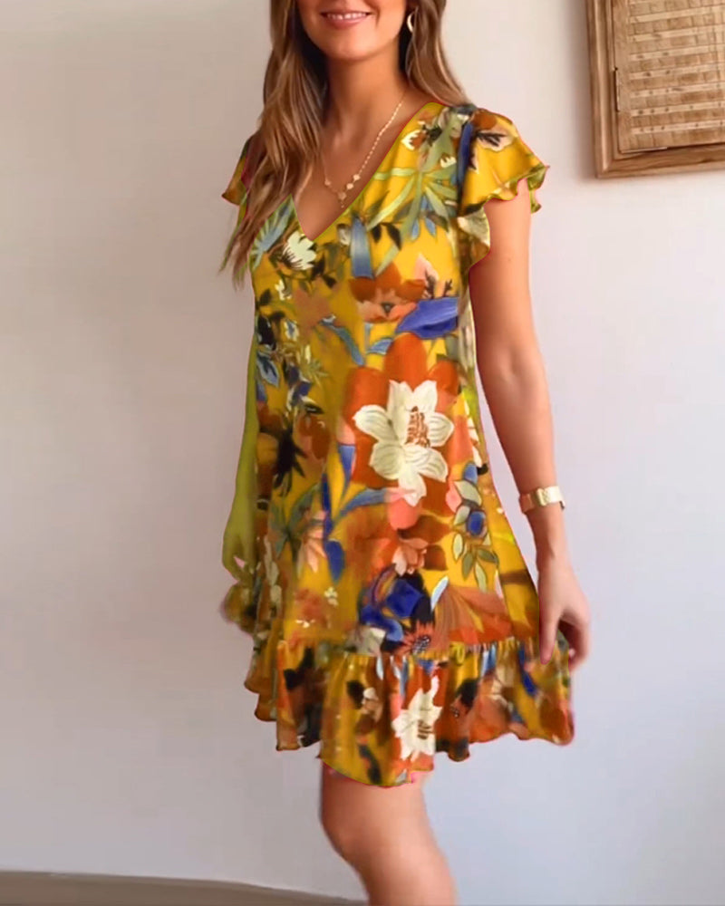 Effortless Summer Floral Dress