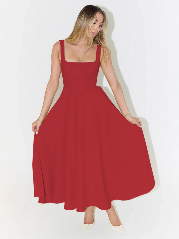 Figure Enhancing Midi Dress