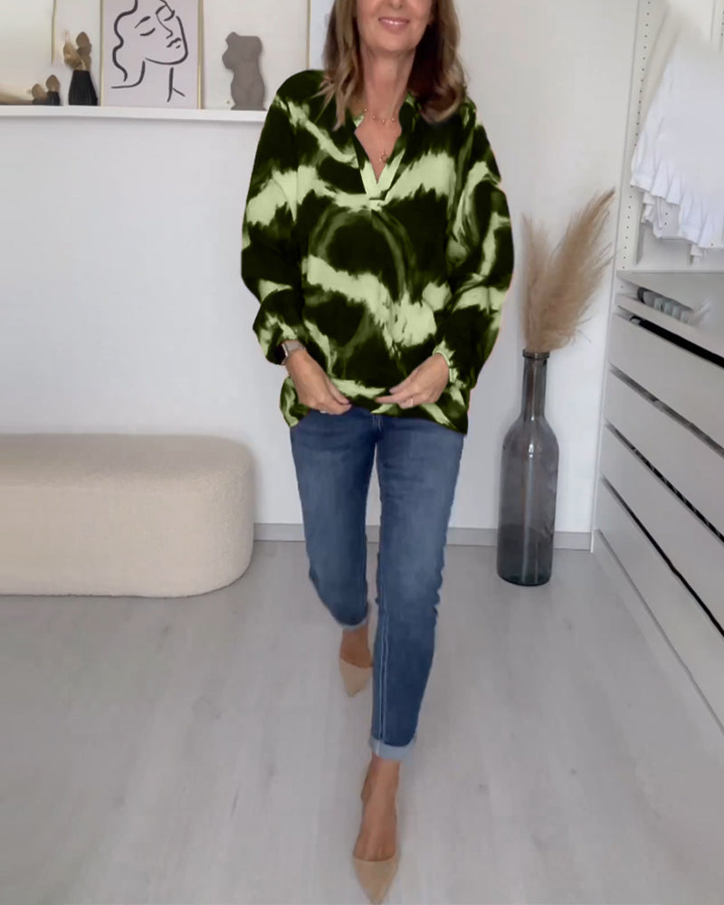 Effortless Elegance V-Neck Top