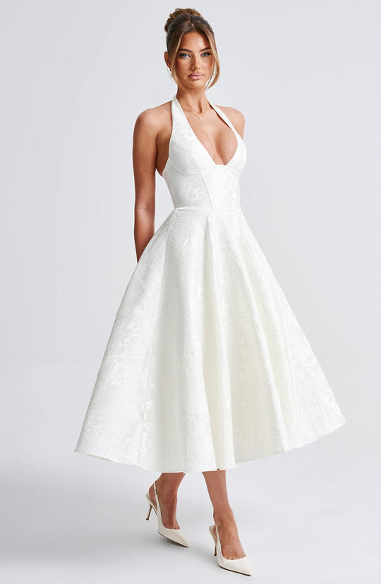 Effortless Romantic Midi Dress