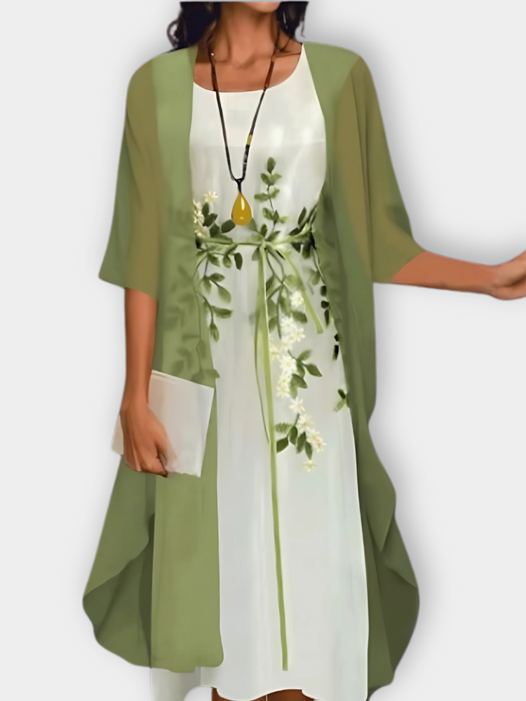 Elegant Two-Piece Summer Ensemble