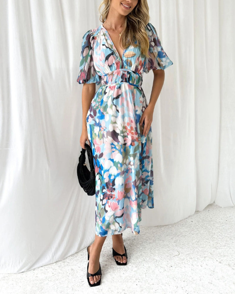 Effortless Boho-Chic Maxi Dress