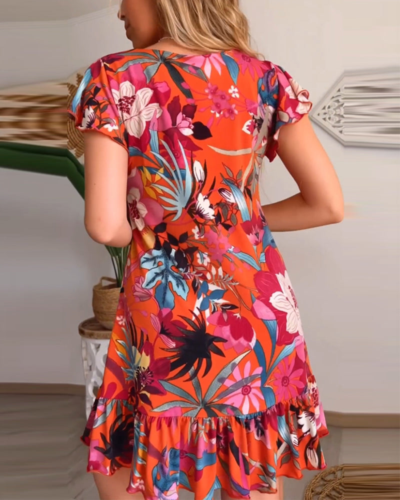 Effortless Summer Floral Dress
