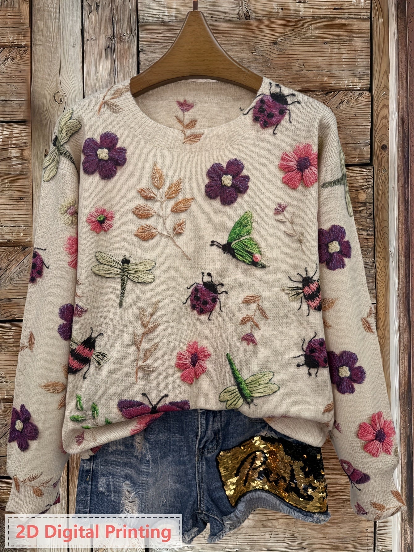 Flattering Knit Sweater