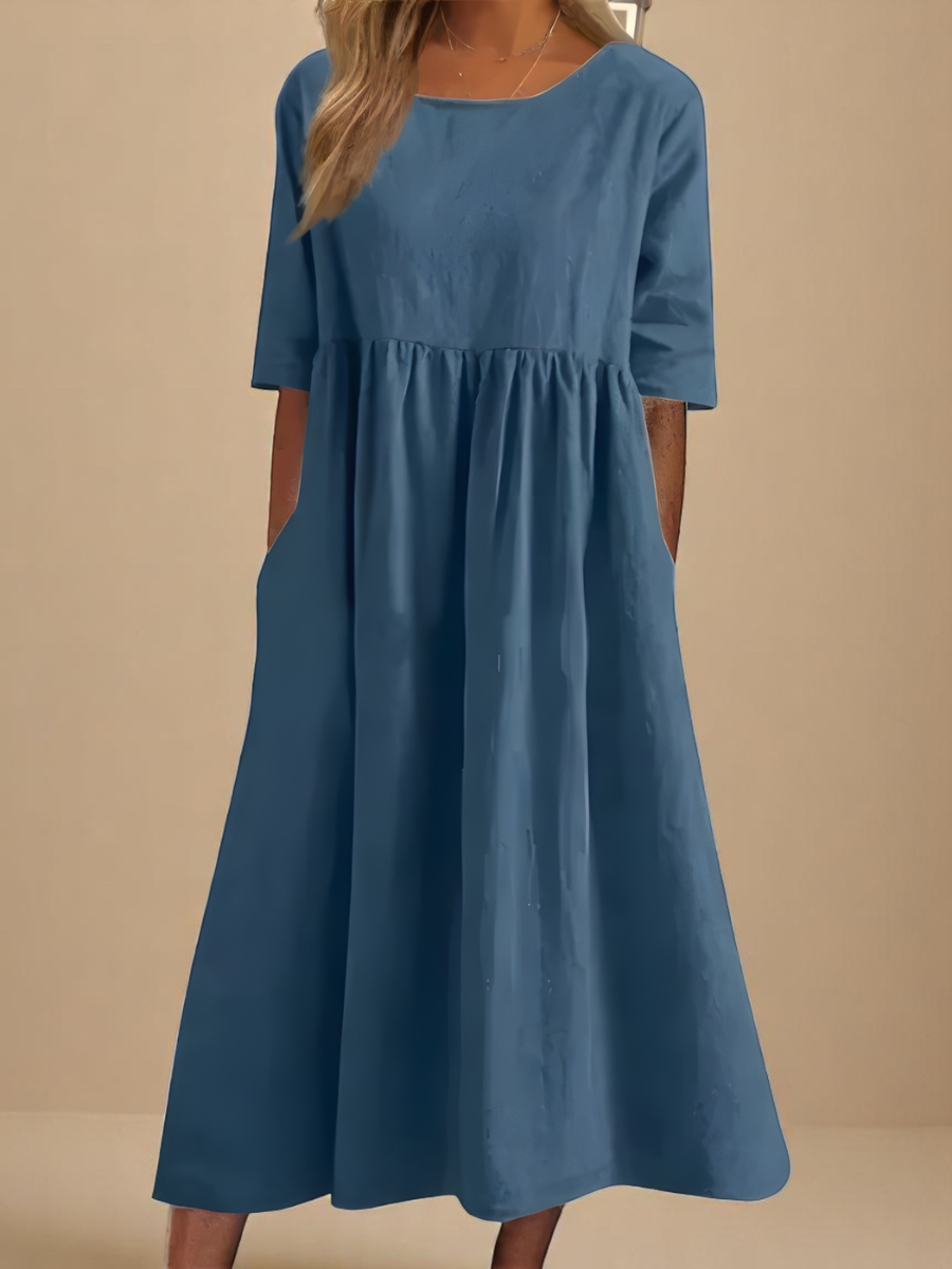 Breezy Cotton Dress for Effortless Days